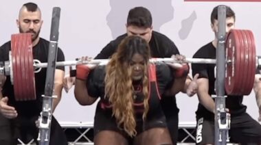 Sonita Muluh Squat 629 Pounds 2023 IPF Worlds