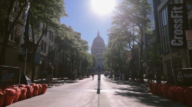 The Capitol building in Madison, Wisconsin