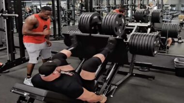 Evan Singleton Leg Press 2023 Shaw Classic July 2023