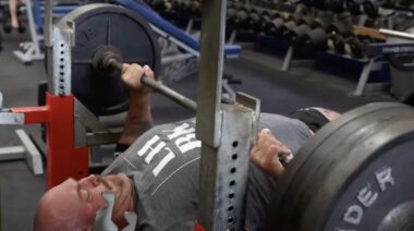 Mitchell Hooper 3-Rep Bench Press PR 2023 Shaw Classic Training