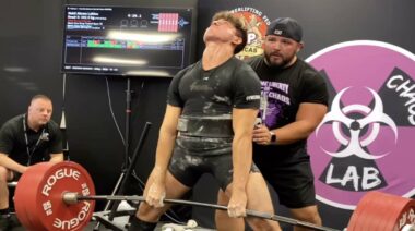 Nabil Lahlou 755-Pound Deadlift World Record July 2023