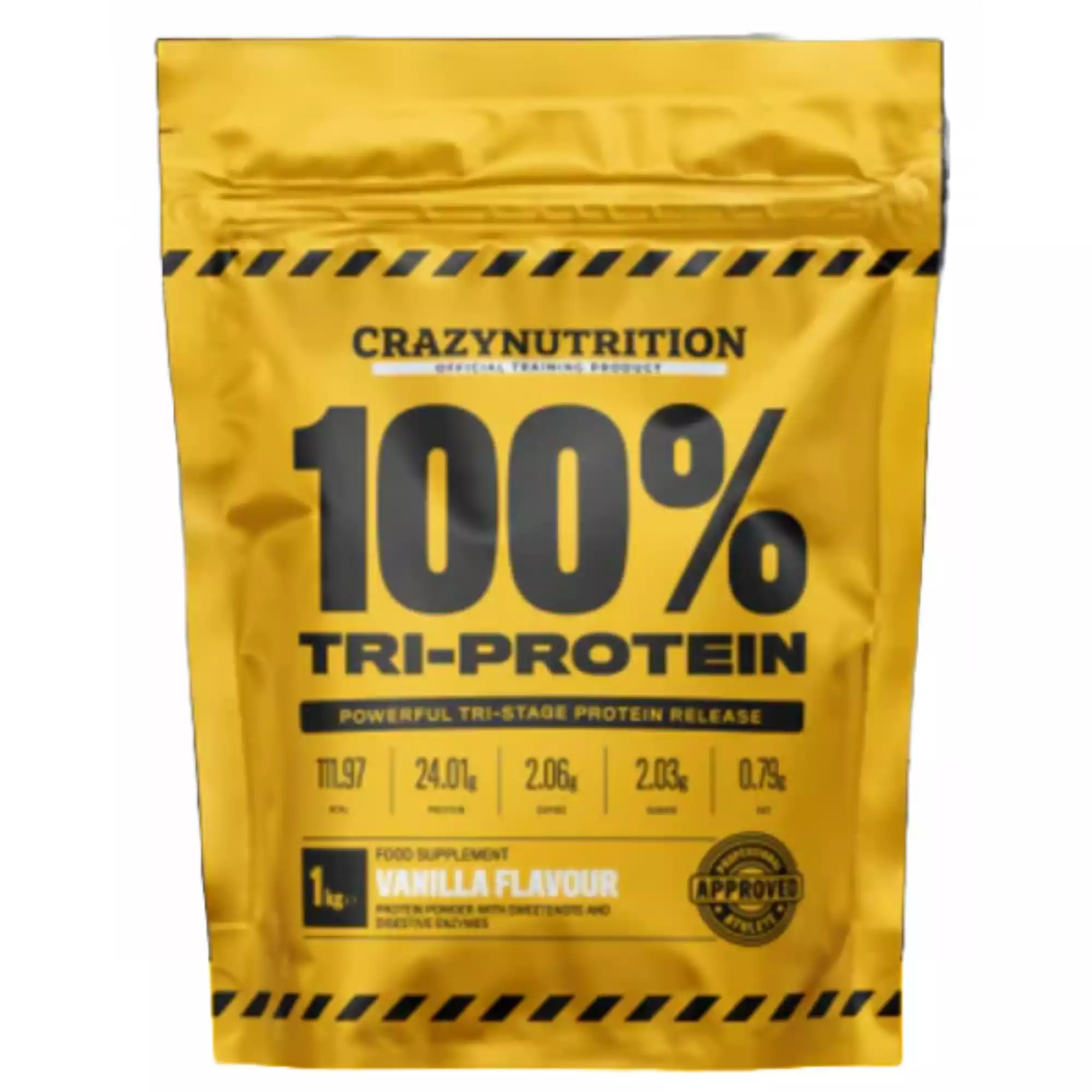 Crazy Nutrition 100% Tri-Protein