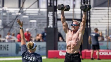 Shannon Aiken 2022 CrossFit Games Dumbbells